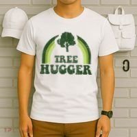 Tree Hugger Vintage Retro Nature Environmental Earth Day T-Shirt thumb 6
