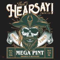 That's Hearsay Wine Co Company Mega Pint Women's Sweatshirt thumb 2