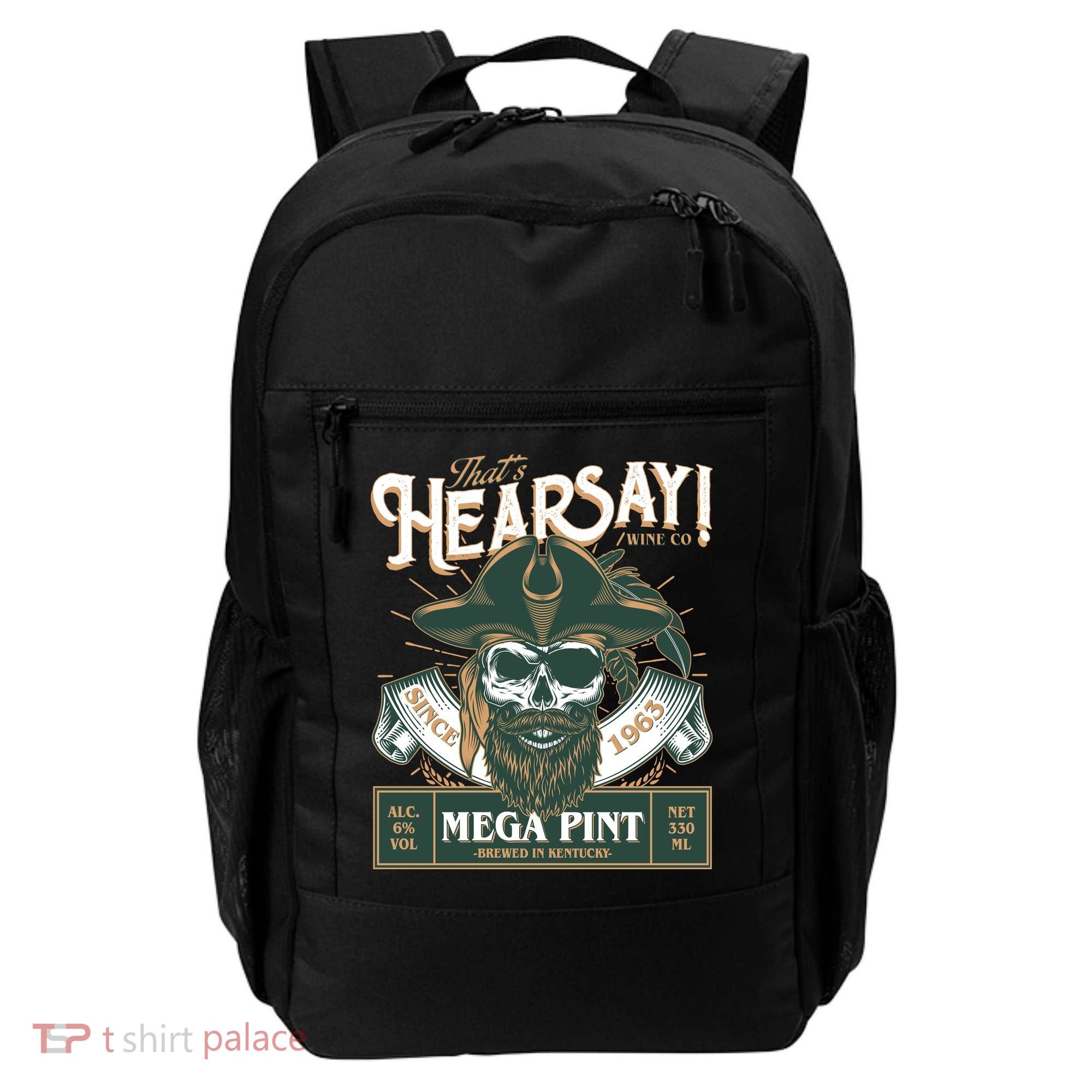 That's Hearsay Wine Co Company Mega Pint Backpack