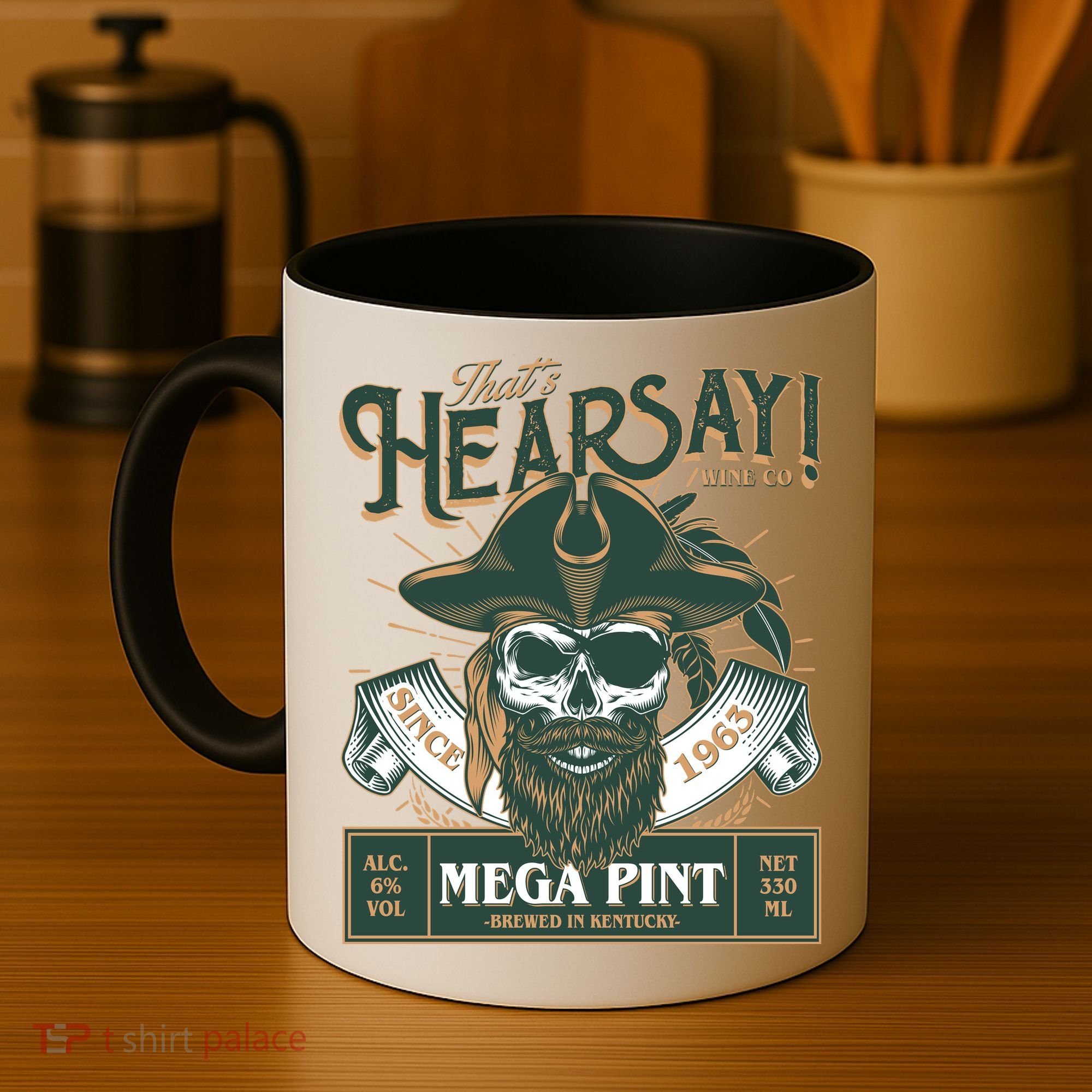 That's Hearsay Wine Co Company Mega Pint Coffee Mug