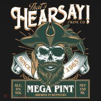 That's Hearsay Wine Co Company Mega Pint Ornament thumb 1
