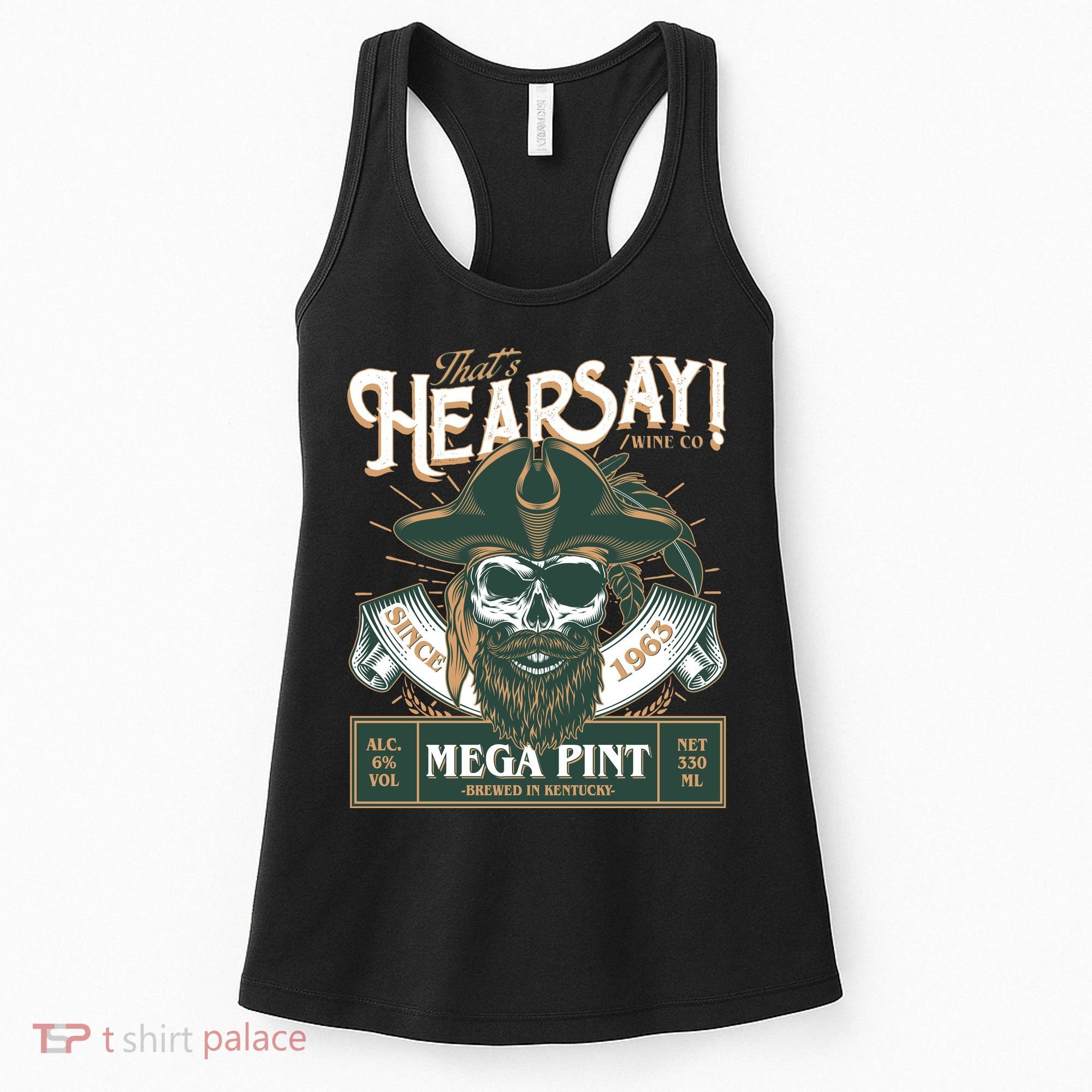 That's Hearsay Wine Co Company Mega Pint Women's Tank Top