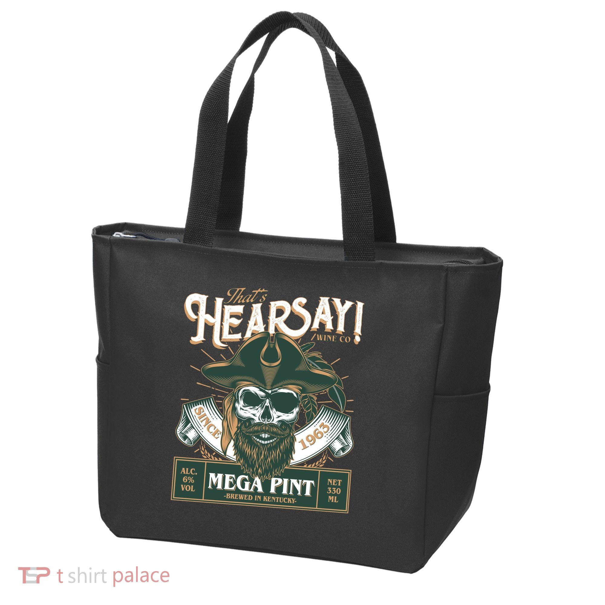 That's Hearsay Wine Co Company Mega Pint Tote Bag