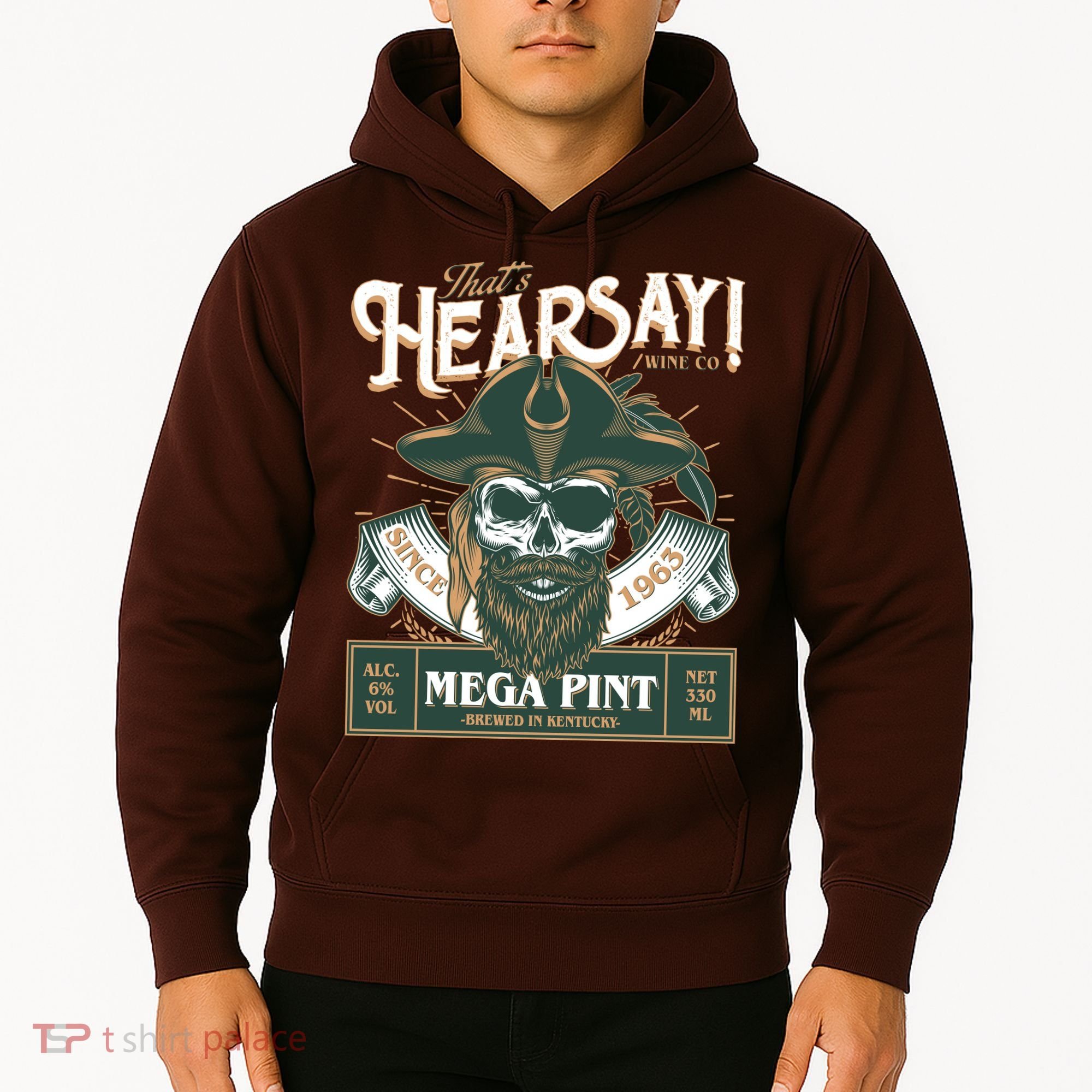 That's Hearsay Wine Co Company Mega Pint Hoodie