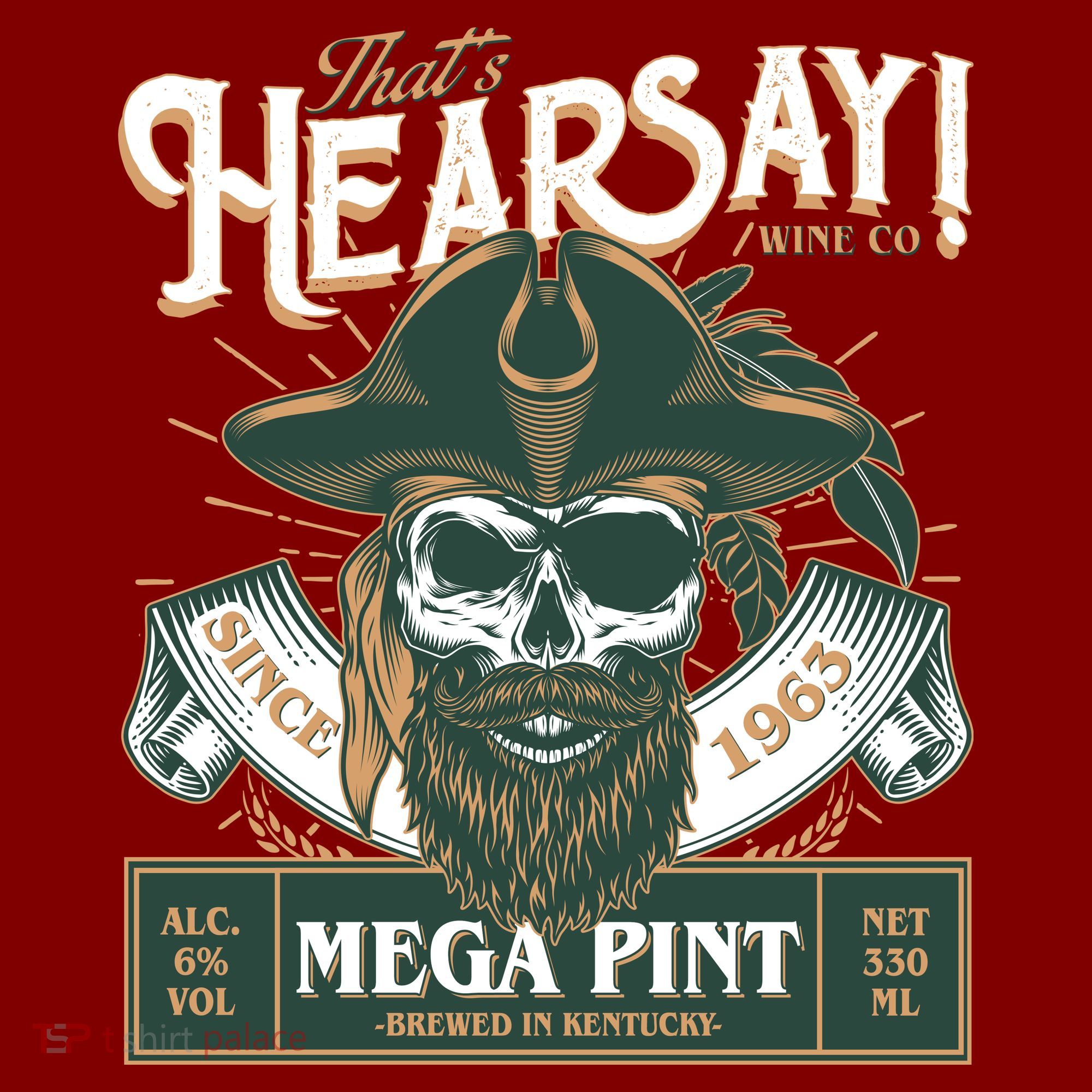 That's Hearsay Wine Co Company Mega Pint Sweatshirt