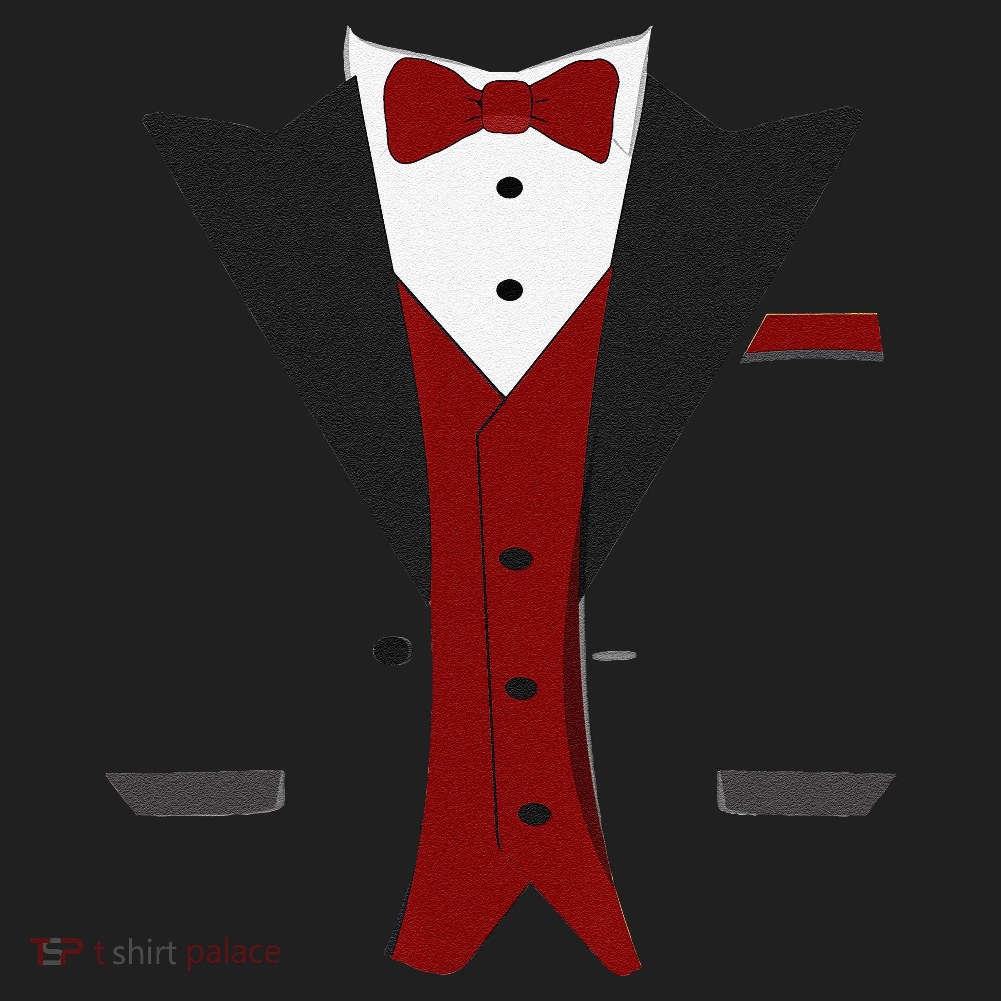 Tuxedo Halloween Wedding Groom Funny Red Costume Women's Sweatshirt