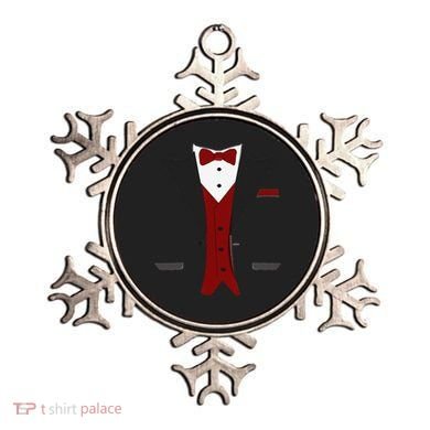 Tuxedo Halloween Wedding Groom Funny Red Costume Ornament