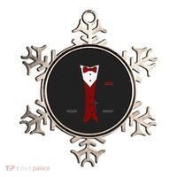 Tuxedo Halloween Wedding Groom Funny Red Costume Ornament thumb 0