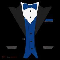Tuxedo Halloween Wedding Groom Costume Blue Funny Coffee Mug thumb 5