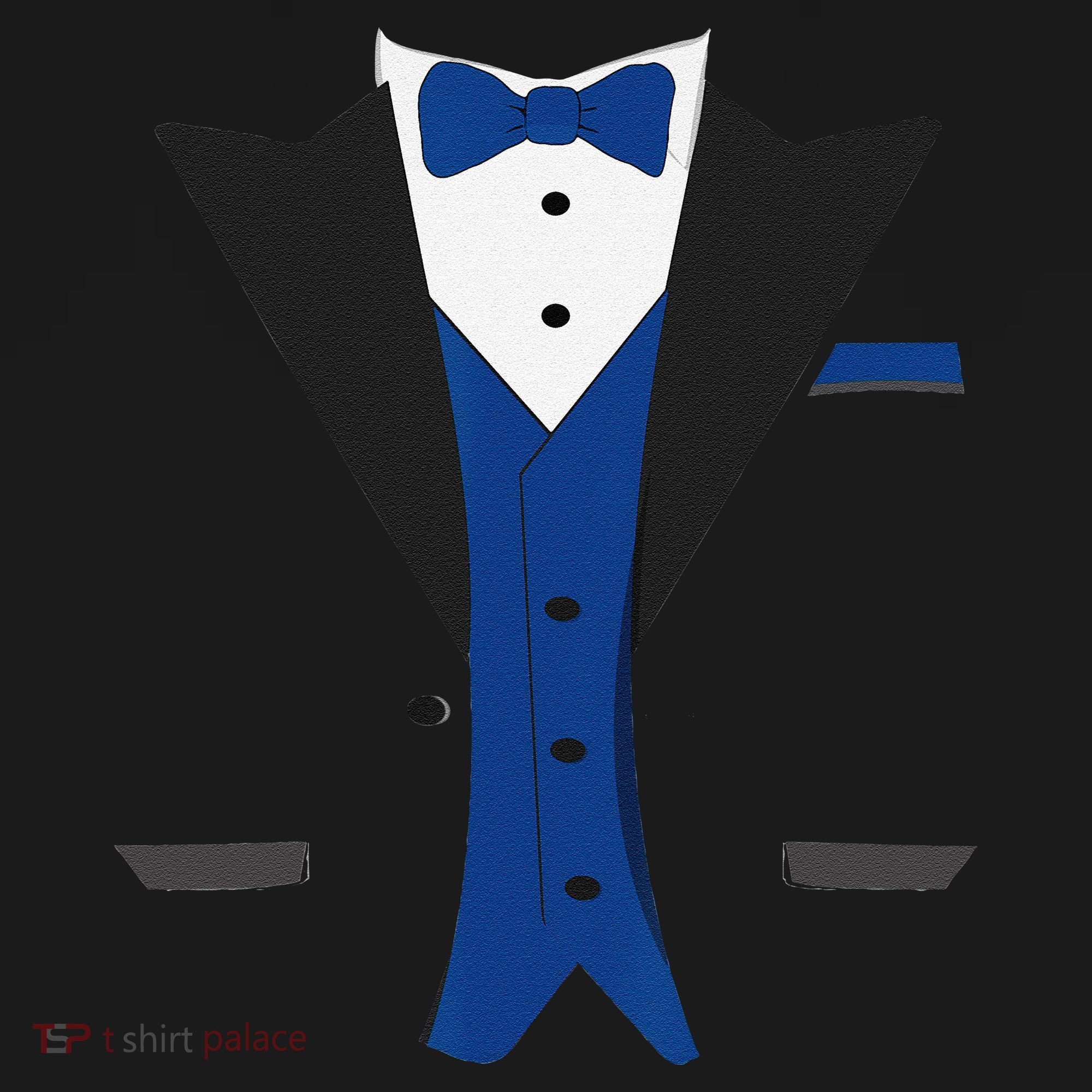 Tuxedo Halloween Wedding Groom Costume Blue Funny Ornament