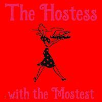 The Hostess With The Mostest Santa Hat thumb 1