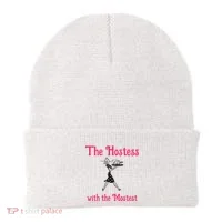 The Hostess With The Mostest Beanie thumb 0