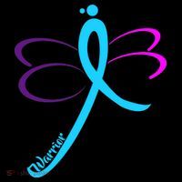 Thyroid Cancer Awareness USA-Made Doggie Bandana thumb 2
