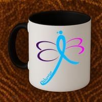 Thyroid Cancer Awareness Coffee Mug thumb 2