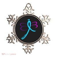 Thyroid Cancer Awareness Ornament thumb 0