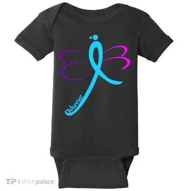 Thyroid Cancer Awareness Baby Bodysuit