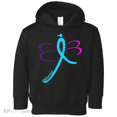 Thyroid Cancer Awareness Toddler Hoodie