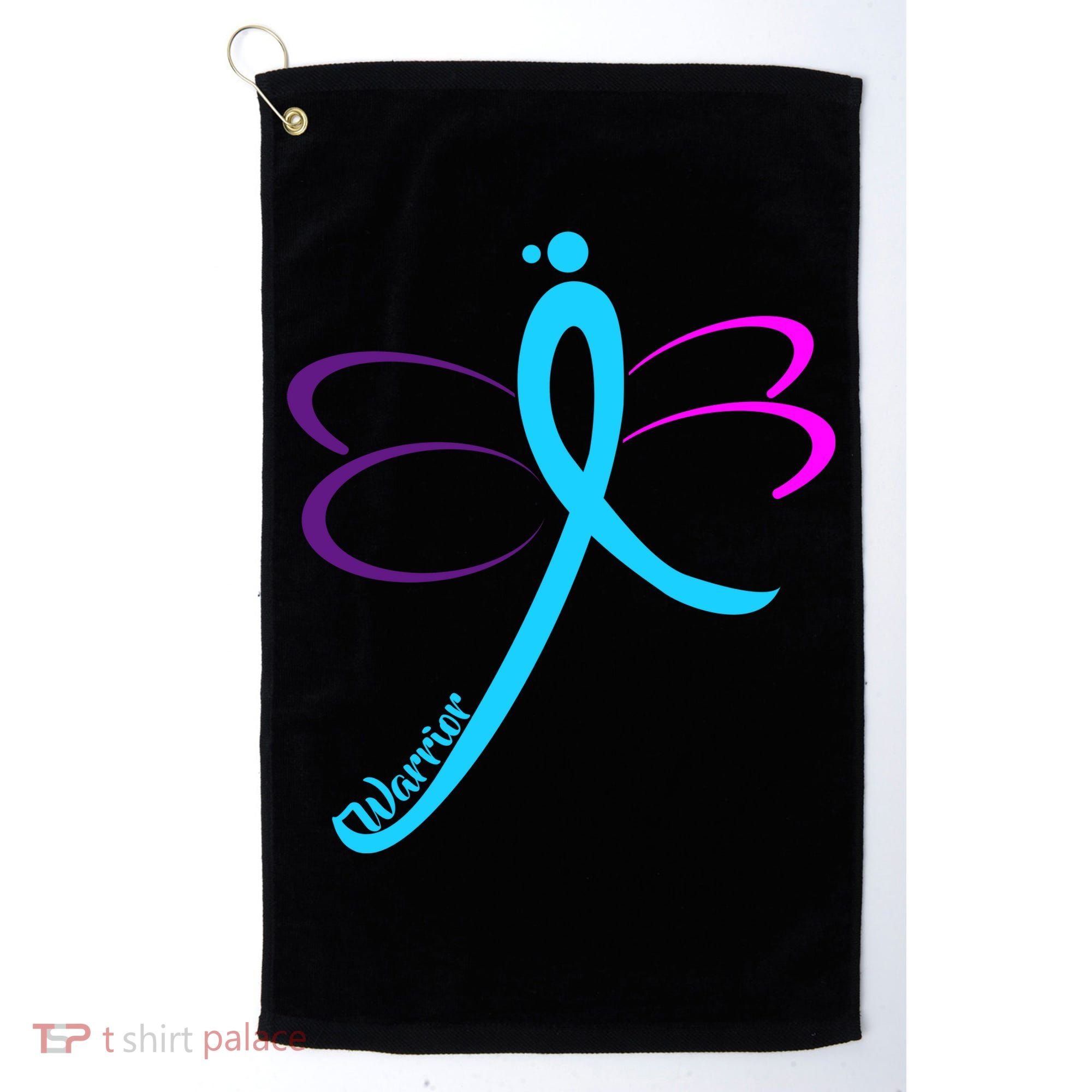 Thyroid Cancer Awareness Golf Towel