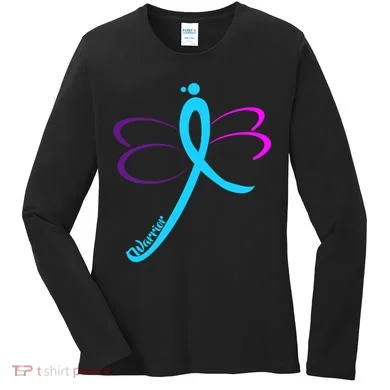 Thyroid Cancer Awareness Women's Long Sleeve Shirt