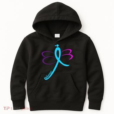 Thyroid Cancer Awareness Kids Hoodie