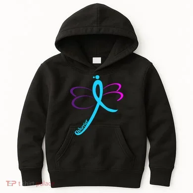 Thyroid Cancer Awareness Kids Hoodie