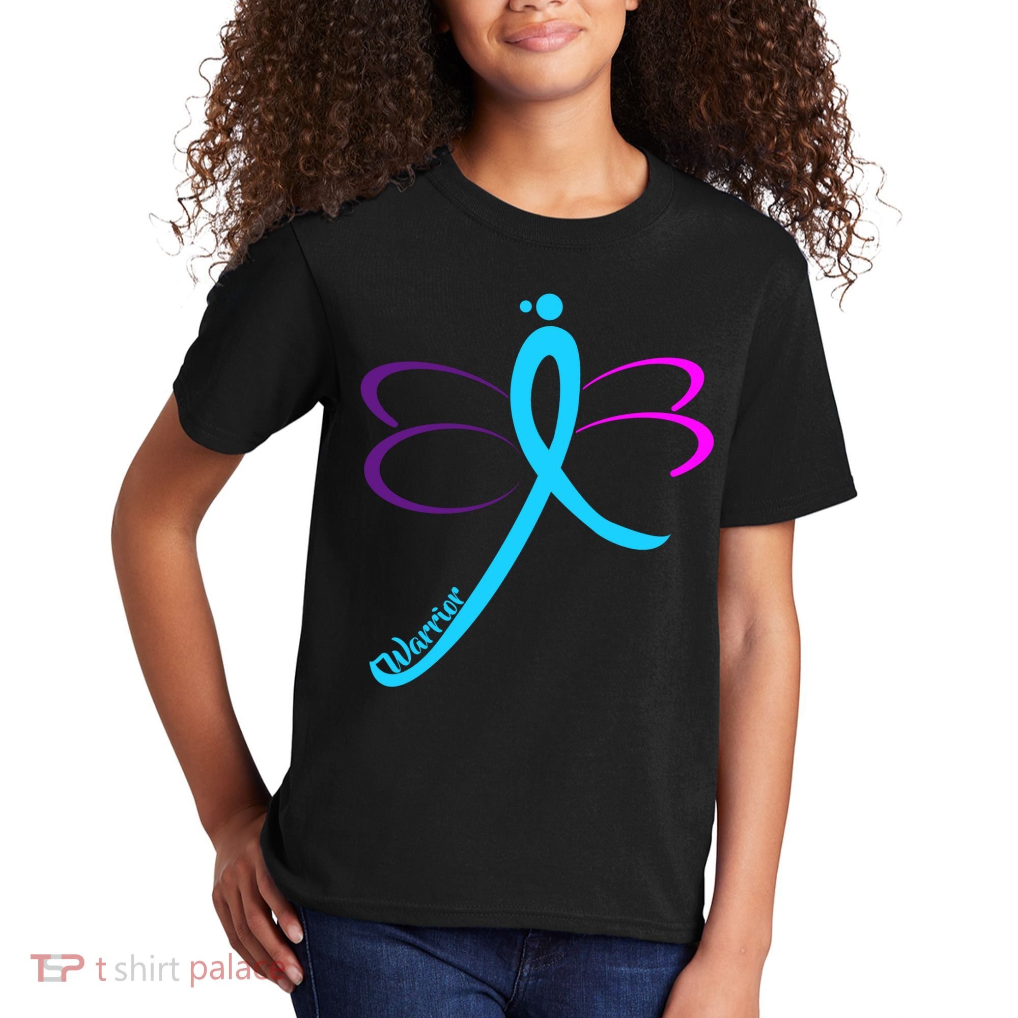 Thyroid Cancer Awareness Kids T-Shirt