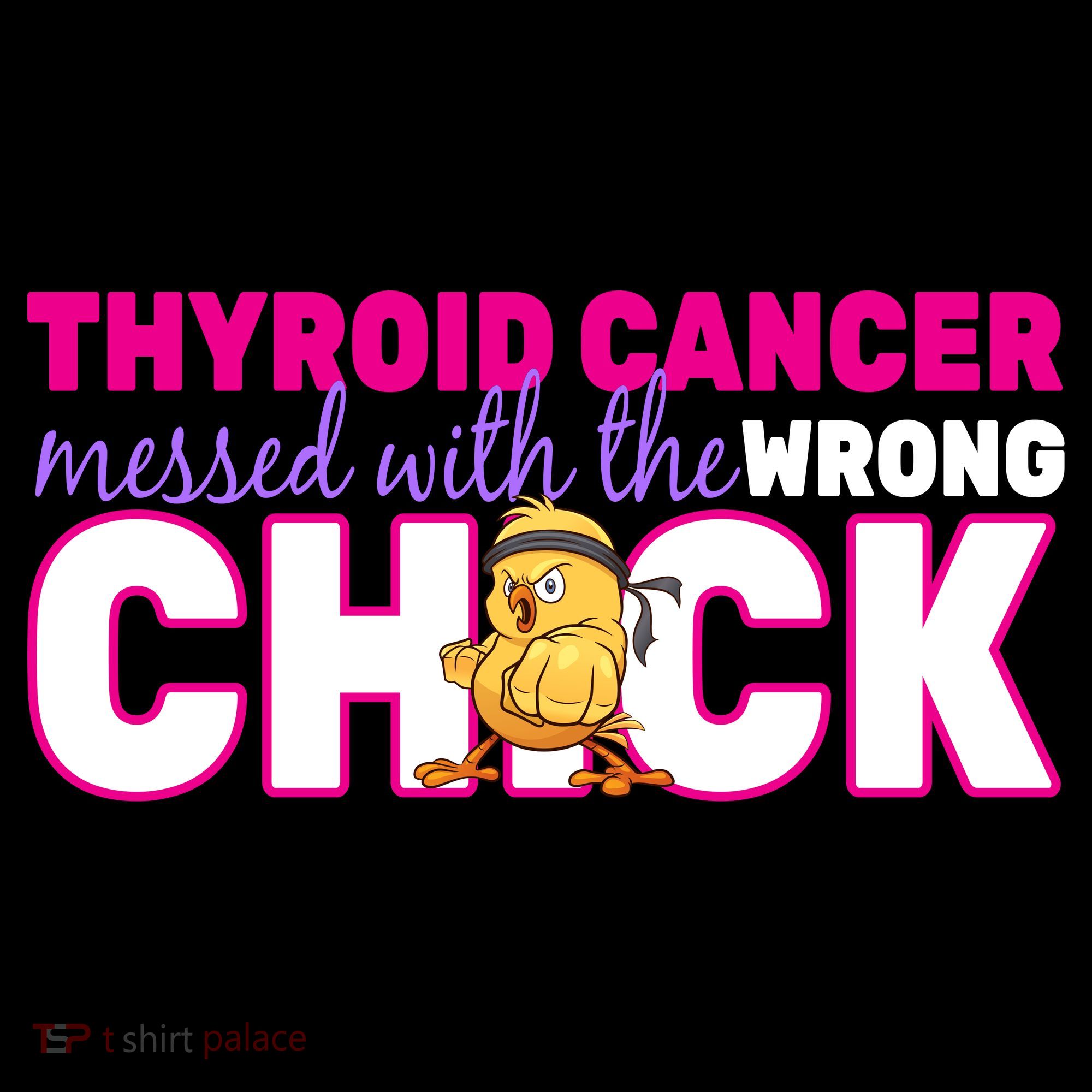Thyroid Cancer Mess With The Wrong Chick Doggie Tank