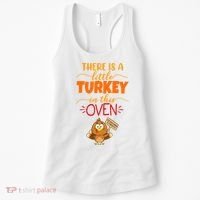 There Is A Little Turkey In This Oven Pregnancy Women's Tank Top thumb 0