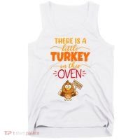 There Is A Little Turkey In This Oven Pregnancy Tank Top thumb 0
