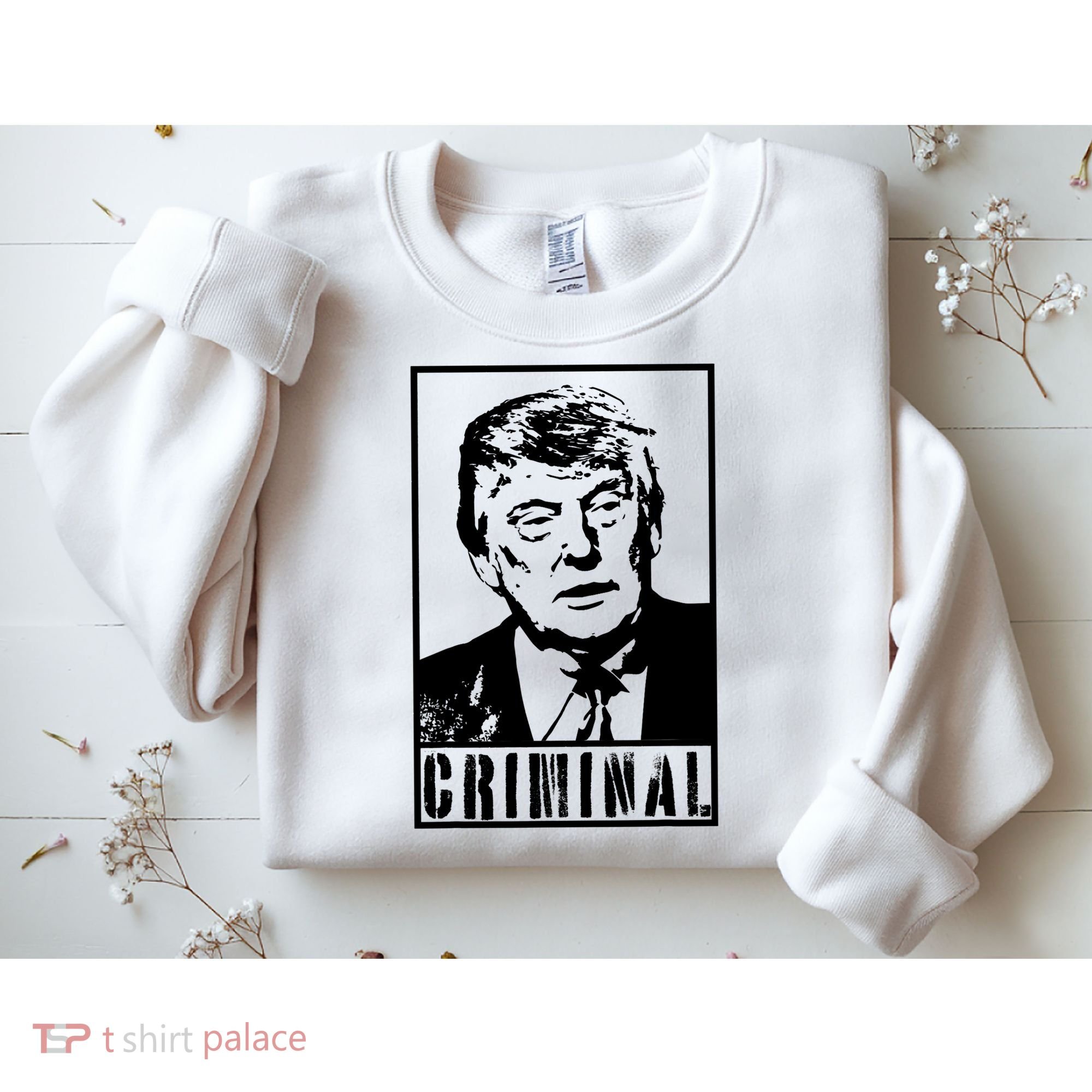Trump Is A Criminal Anti Trump Impeach The President Sweatshirt