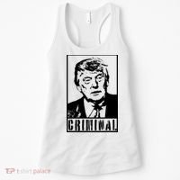 Trump Is A Criminal Anti Trump Impeach The President Women's Tank Top thumb 0
