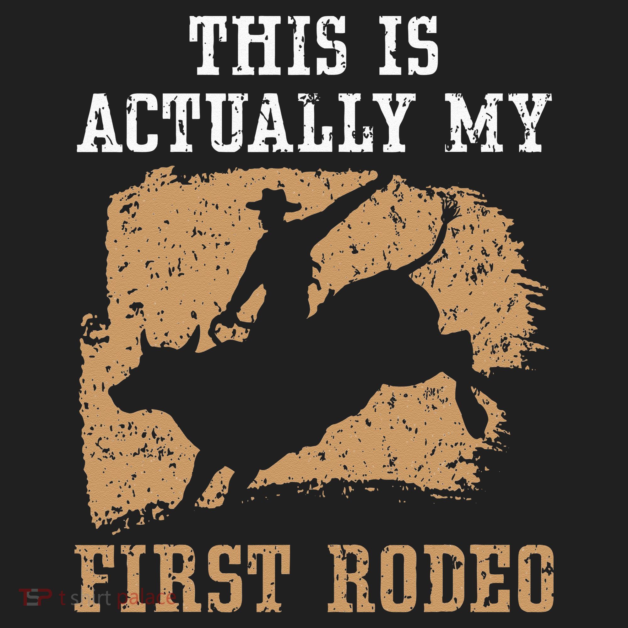 This Is Actually My First Rodeo Bull Rider Bull Riding Beanie