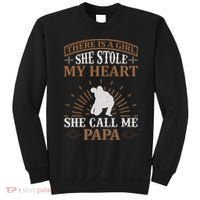 There Is A Girl She Stole My Heart She Call Me Papa Sweatshirt thumb 0