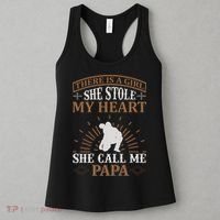 There Is A Girl She Stole My Heart She Call Me Papa Women's Tank Top thumb 3
