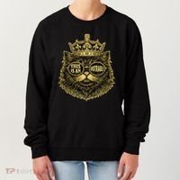 This Is An Outrage Funny Princess Cat Donut Gold Women's Sweatshirt thumb 0