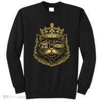 This Is An Outrage Funny Princess Cat Donut Gold Sweatshirt thumb 0