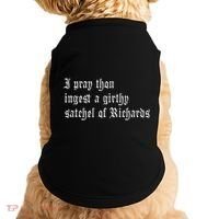 Thou Ingest A Satchel Of Richards Funny Medieval Meme Quote Doggie Tank thumb 0