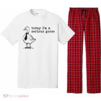 Today Im A Serious Goose Pajama Set thumb 0