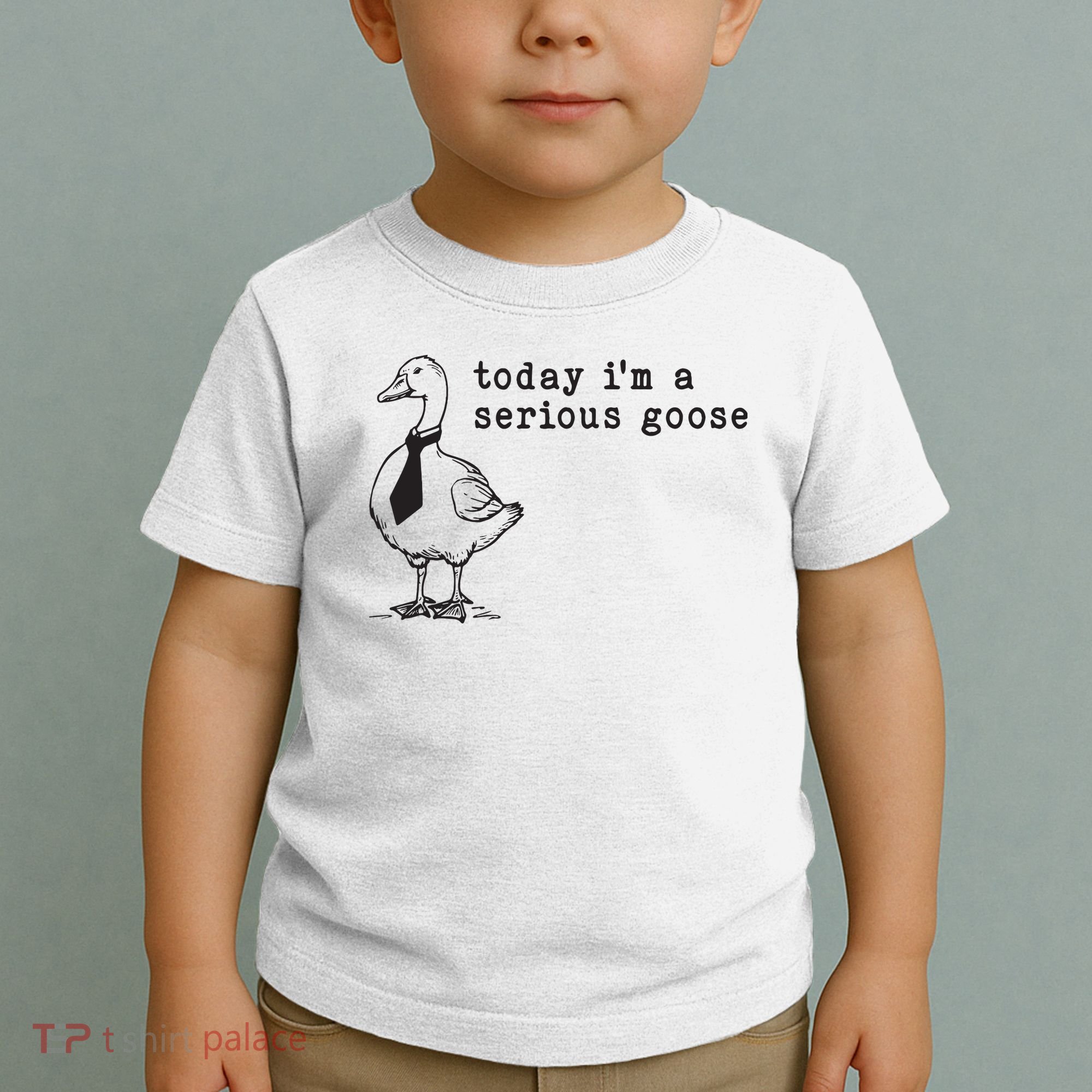 Today Im A Serious Goose Toddler T-Shirt