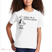 Today Im A Serious Goose Kids T-Shirt thumb 2