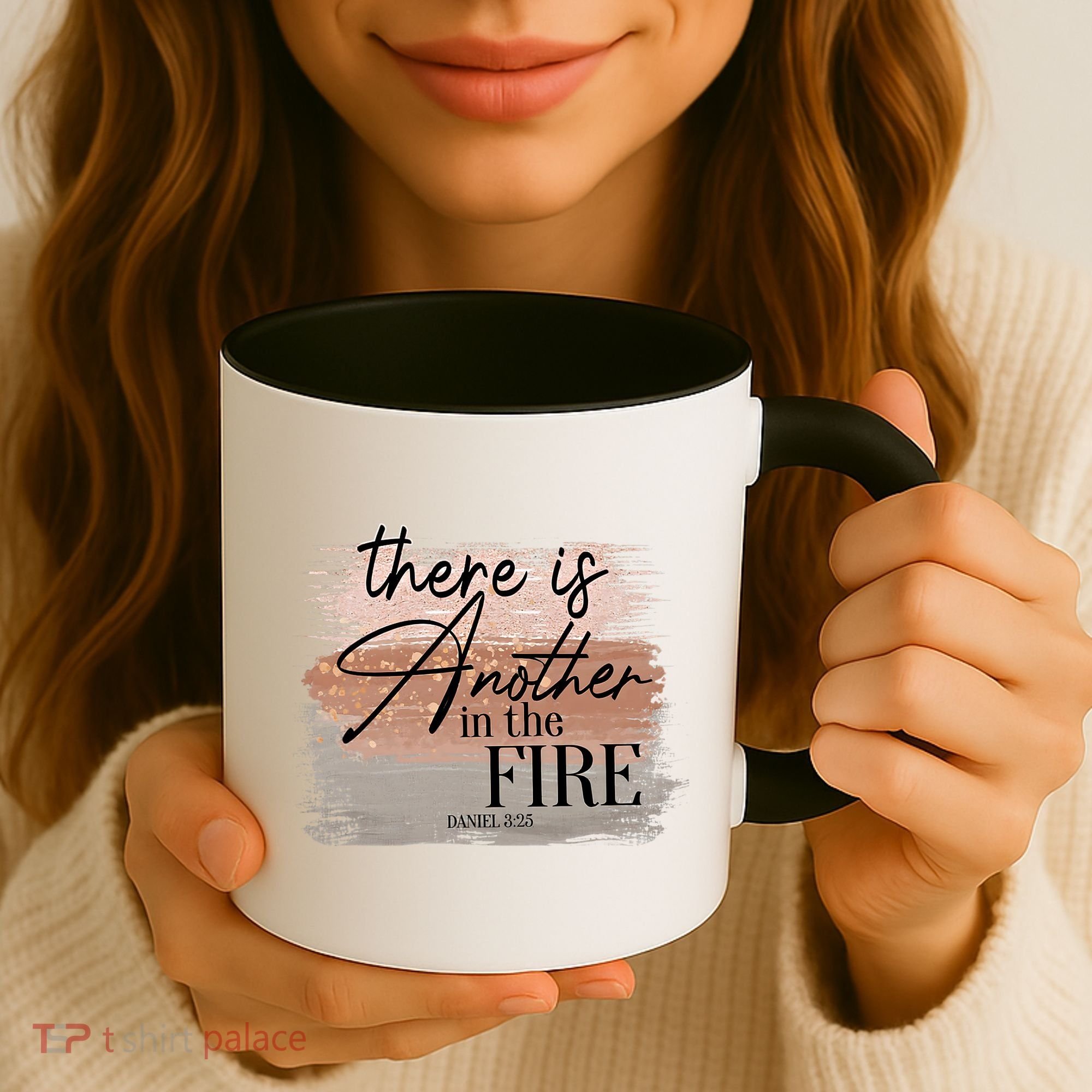 There Is Another In The Fire Daniel 3 25 Christian Jesus Coffee Mug