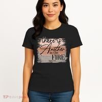 There Is Another In The Fire Daniel 3 25 Christian Jesus Women's T-Shirt thumb 4