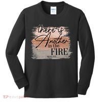 There Is Another In The Fire Daniel 3 25 Christian Jesus Kids Long Sleeve Shirt thumb 0