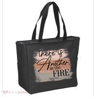 There Is Another In The Fire Daniel 3 25 Christian Jesus Tote Bag thumb 2