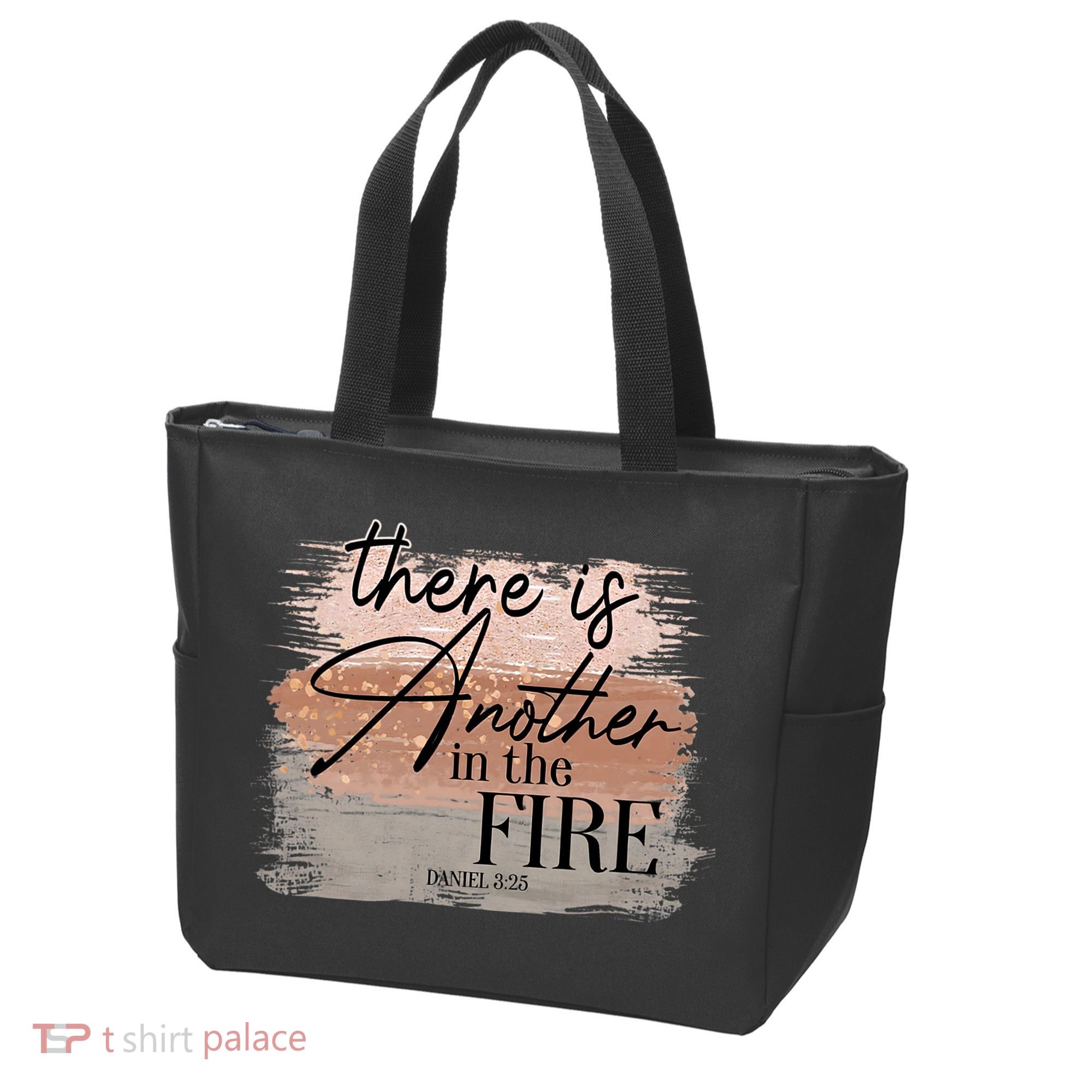There Is Another In The Fire Daniel 3 25 Christian Jesus Tote Bag