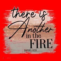 There Is Another In The Fire Daniel 3 25 Christian Jesus Santa Hat thumb 1