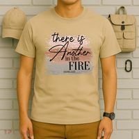 There Is Another In The Fire Daniel 3 25 Christian Jesus T-Shirt thumb 6