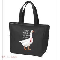 Today I Am A Serious Goose Funny Oddly Specific Dank Meme Tote Bag thumb 3