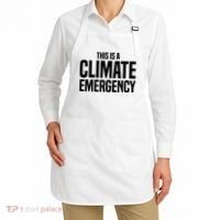 This Is A Climate Emergency Apron thumb 2