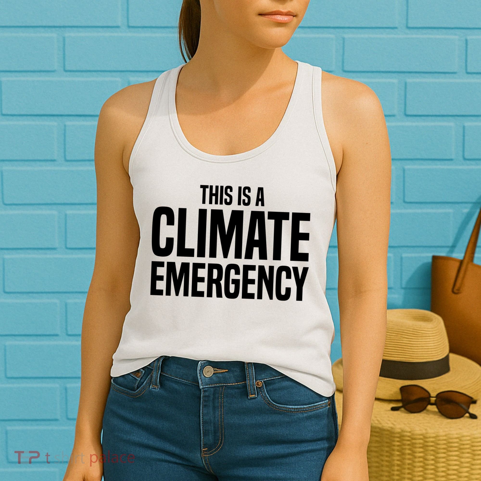 This Is A Climate Emergency Women's Tank Top